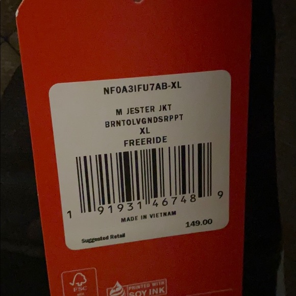 Men’s North face jacket XL NEW with tags - Picture 4 of 5